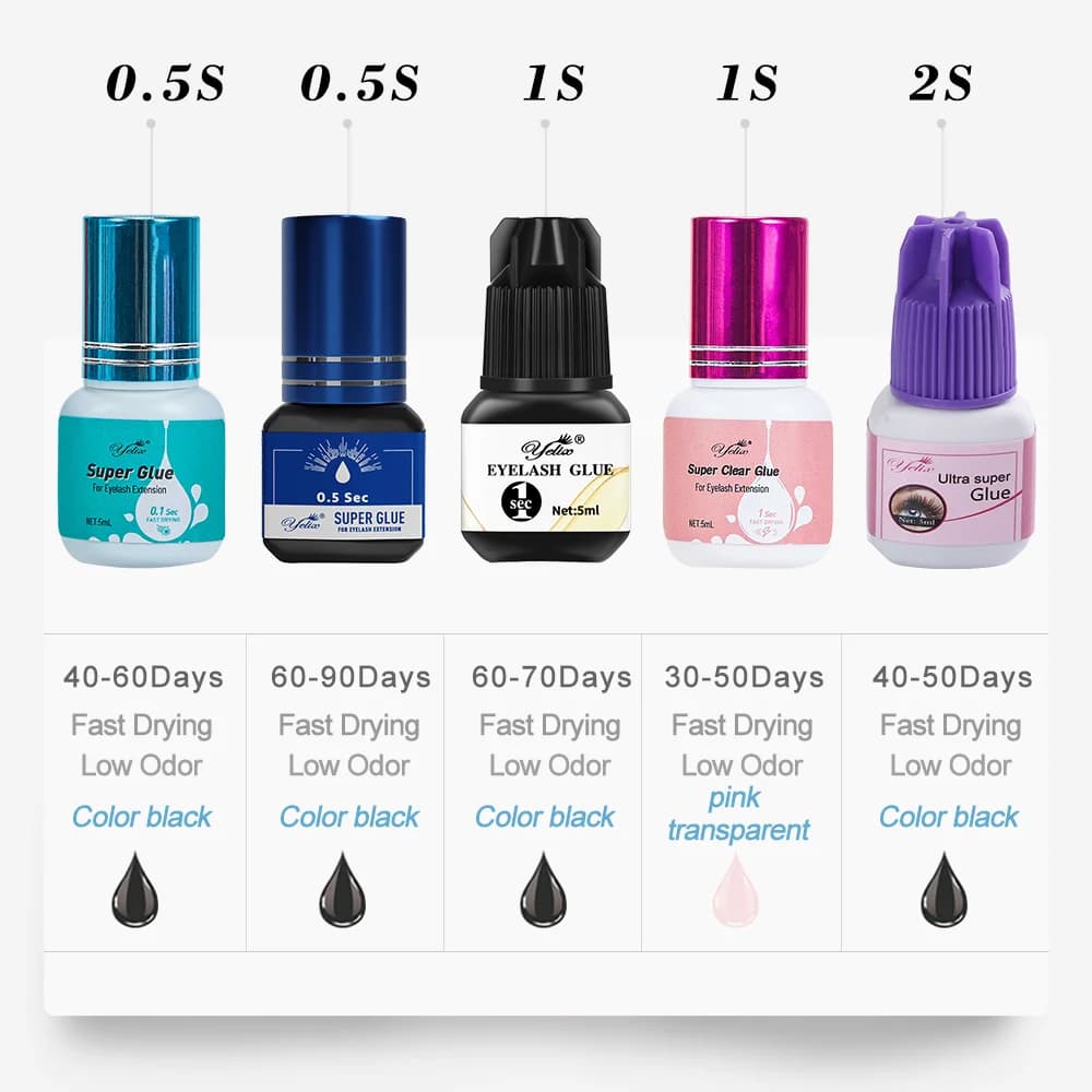Profesionální lepidlo na řasy 5 ml, balení po 3 kusech