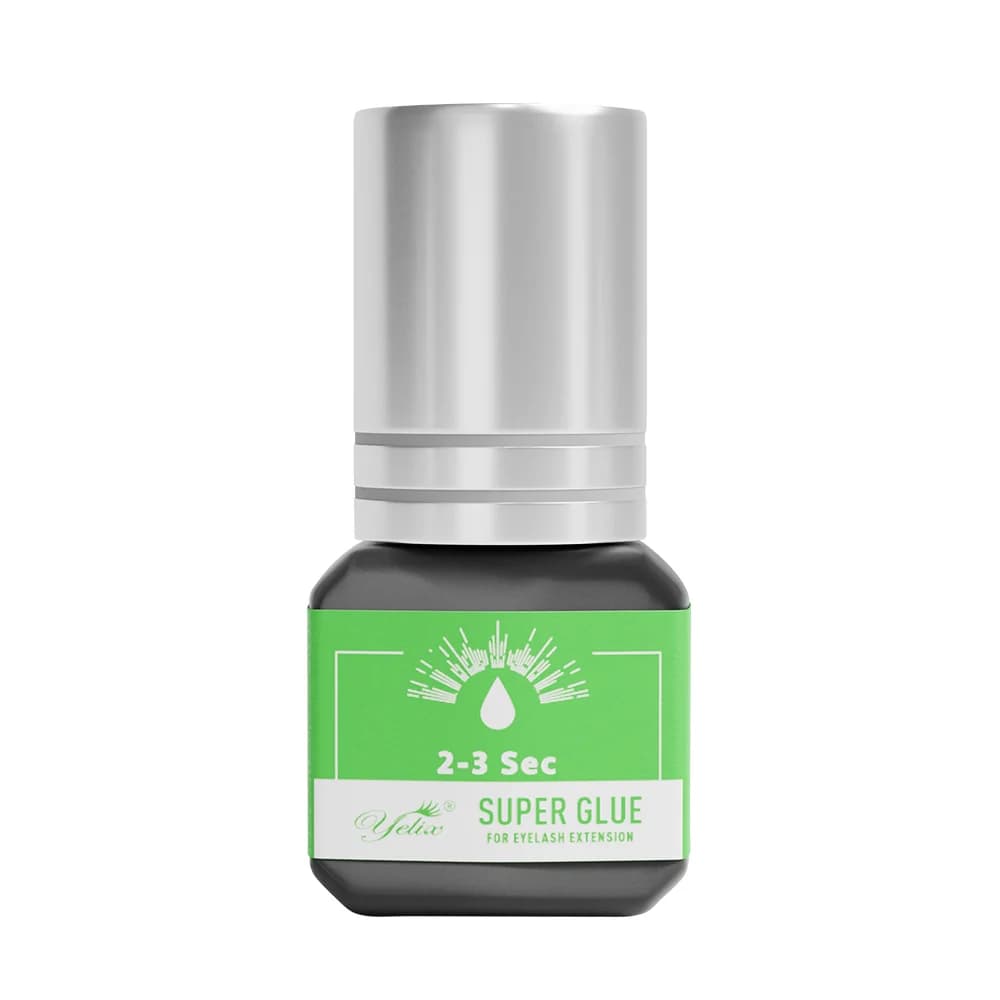 Lepidlo na prodloužení řas 5 ml, rychlé schnutí 0,5 s, silná fixace