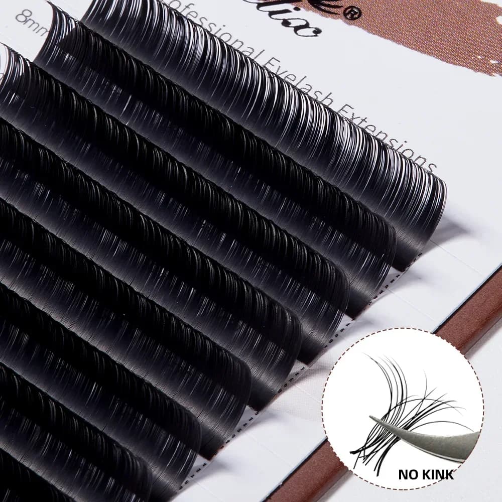 Super Matte klasické individuální řasové prodloužení 0.18mm