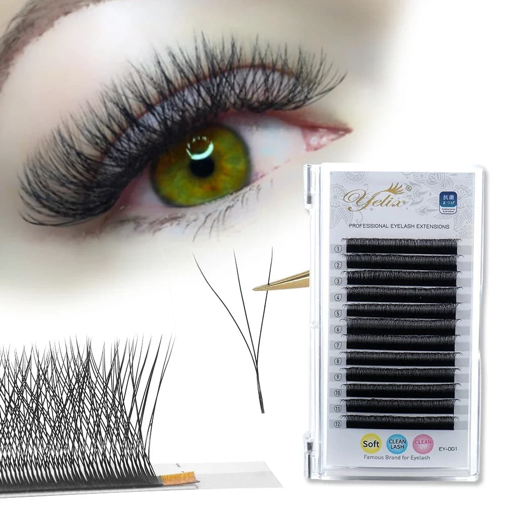 Měkké Clover 3D W řasy