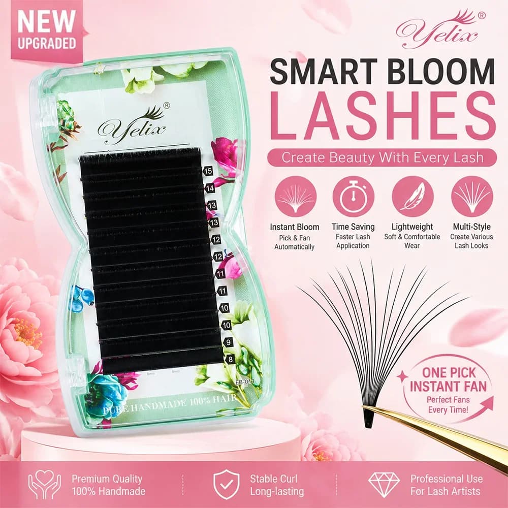 Snadné rozevírání Smart Bloom smíšené délky řas